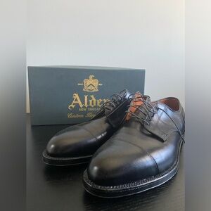 Men’s Alden 971 Cap-toe Oxford • Black • Size 11D